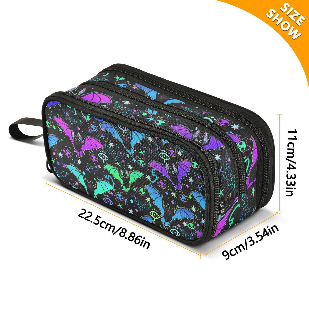 XUWU Magic Bat Large Capacity Pencil Case Pencil Pouch Pen Box