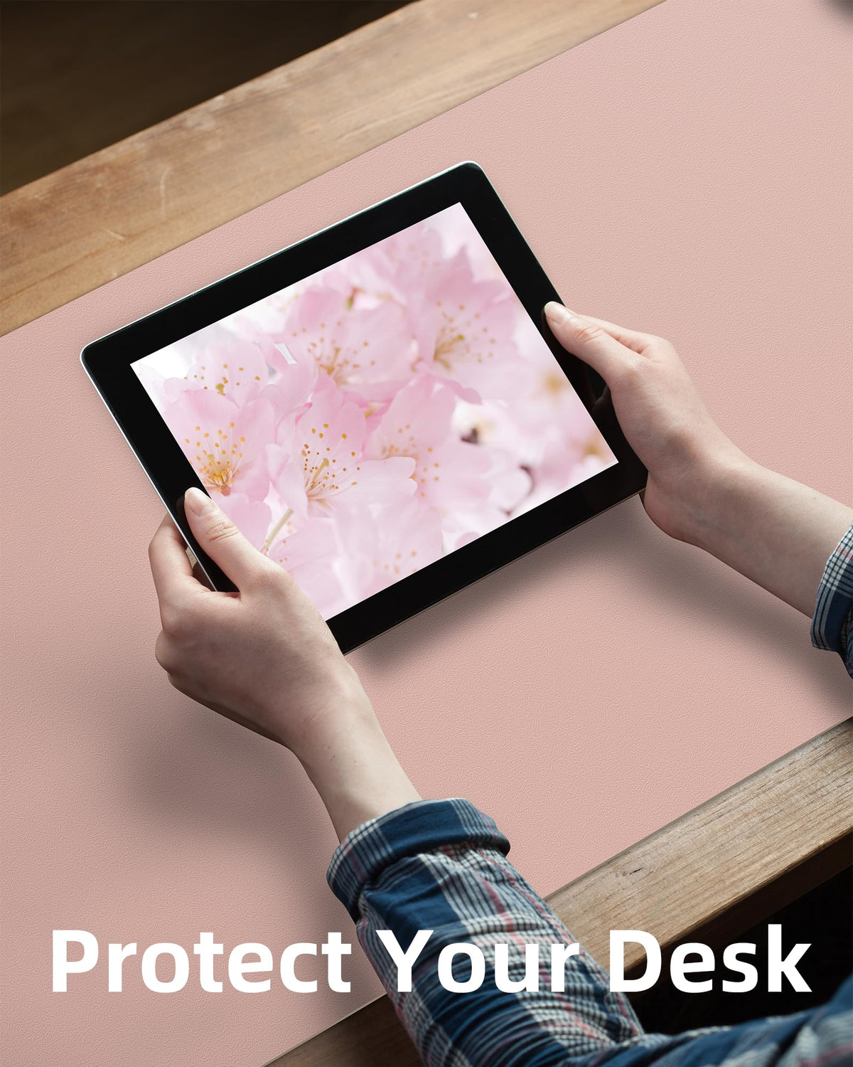 Leather Desk pad Protector,Large Desk mat,Mouse pad,Non-Slip Desk pad,Office Desk Mat,Waterproof