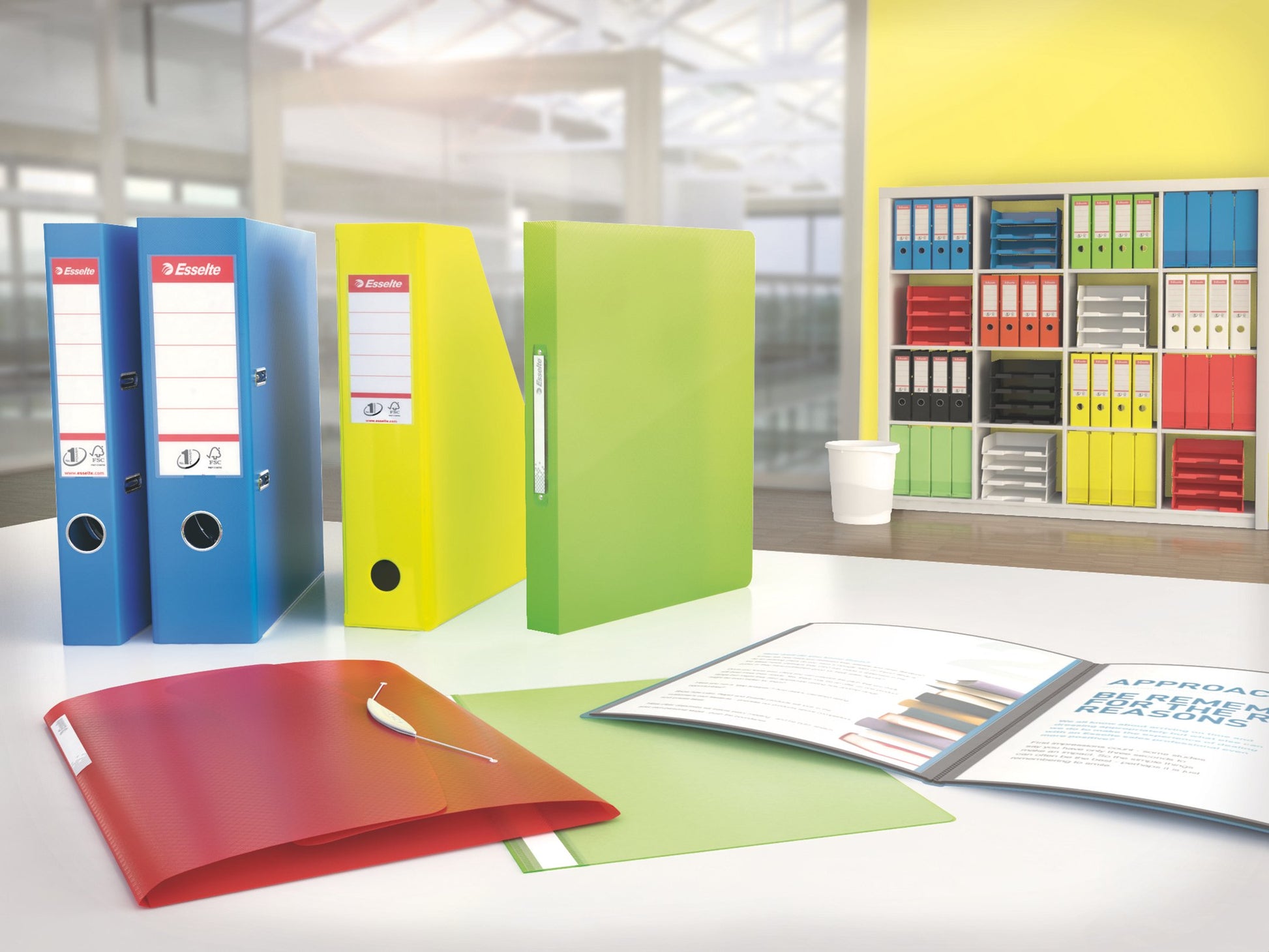 Esselte Courier A4, Europost, Standard Unit unité Green