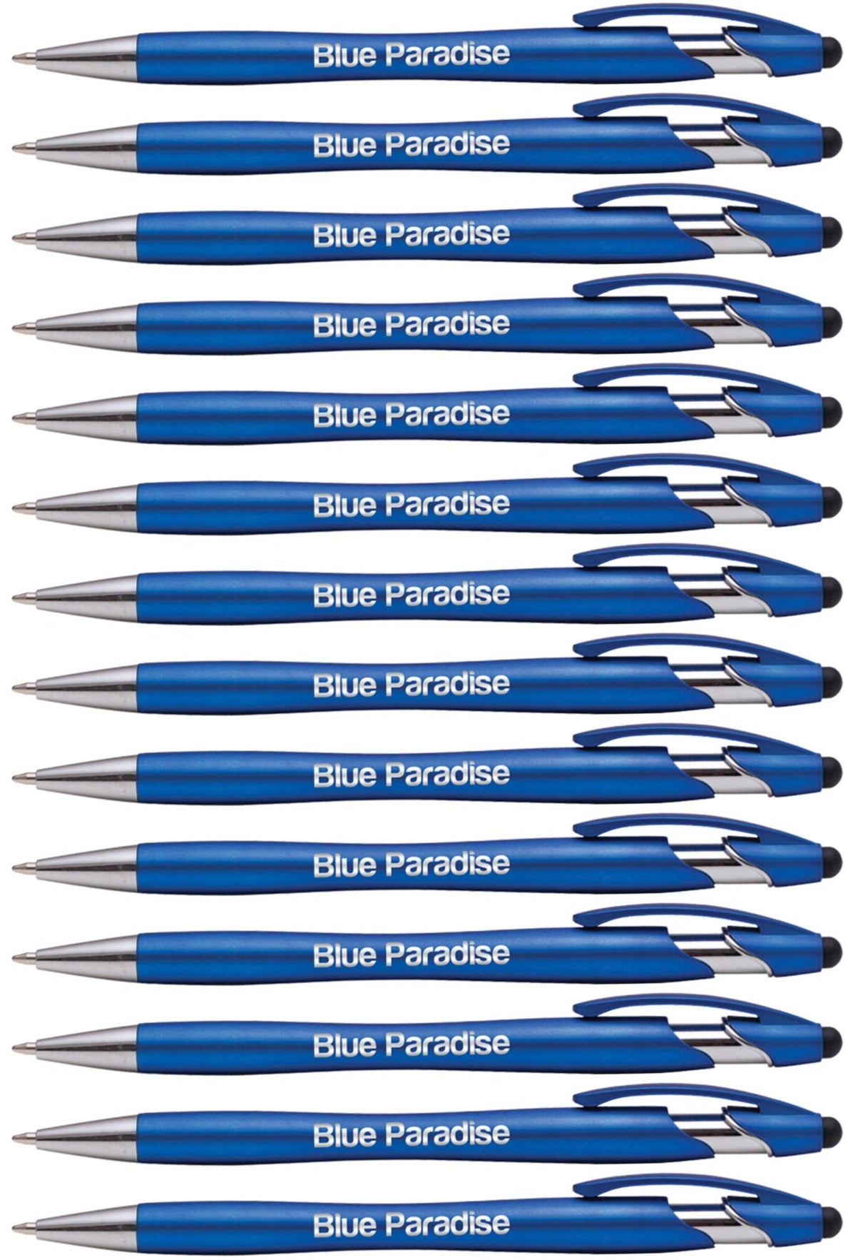ExpressDesigns™ - The Beemer Ballpoint Pen w/Stylus Tip, Custom Personalized Black writing ink