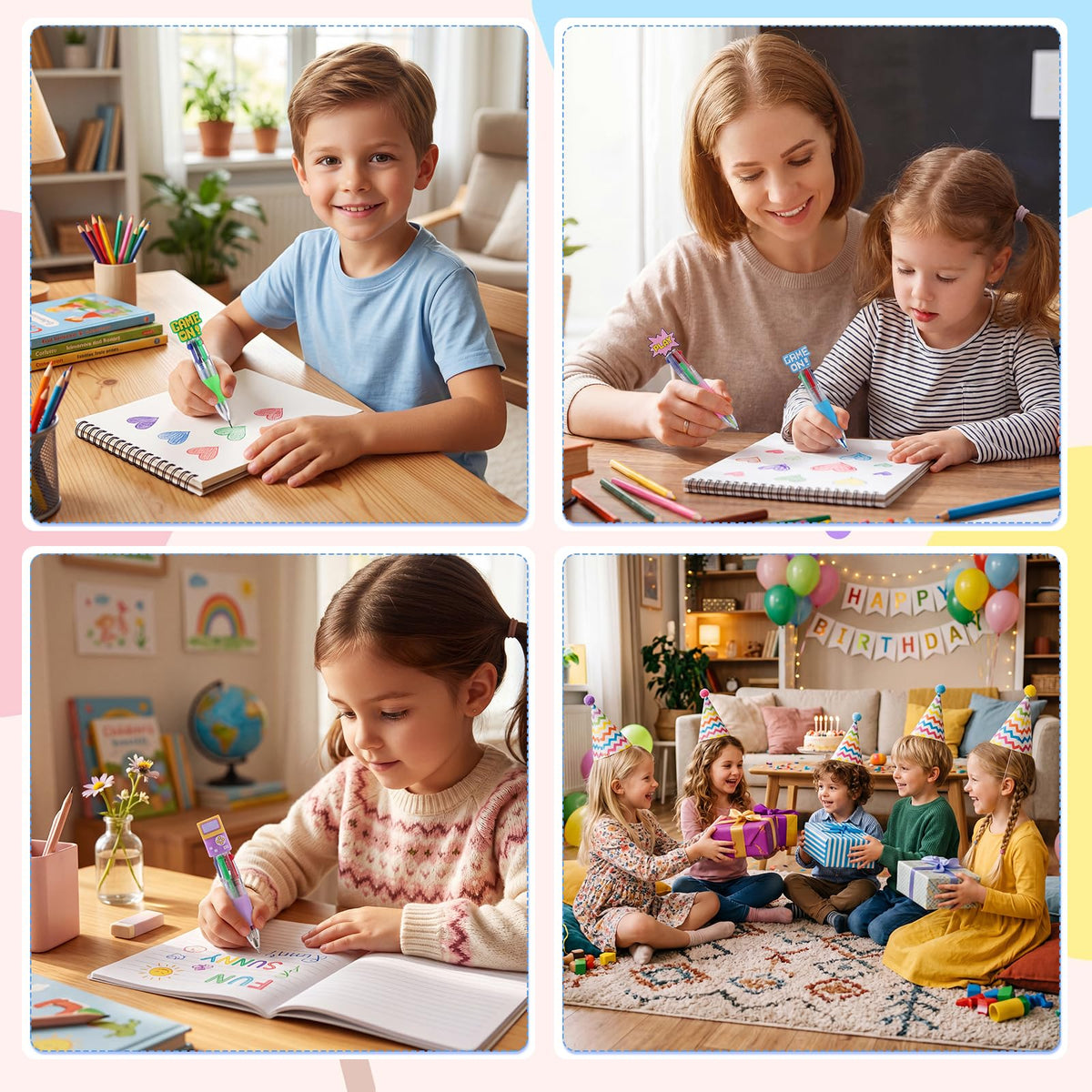 BESARME 48 Pcs Video Game Party Favors for Students Kids, Cute Game Gifts