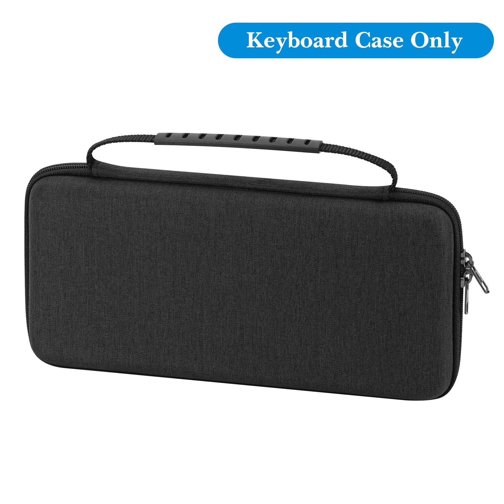 Geekria Keyboard Carrying Case, Hard Shell Protective Travel Bag for Small Compact Keyboard