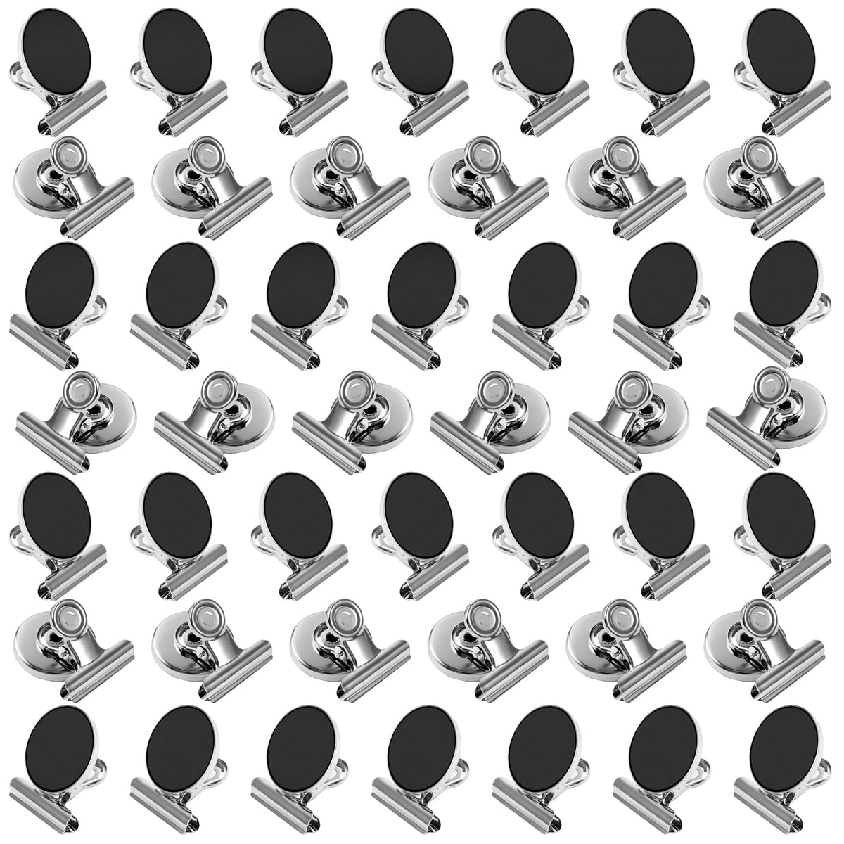 VNDUEEY 50 Pack Fridge Magnets Refrigerator Magnets, Strong Magnetic Clips Heavy Duty, Magnet Clips