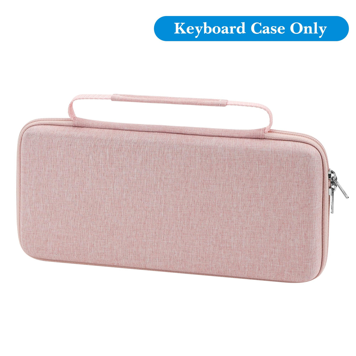 GEEKRIA Keyboard Carrying Case, Hard Shell Protective Travel Bag for Small Compact Keyboard