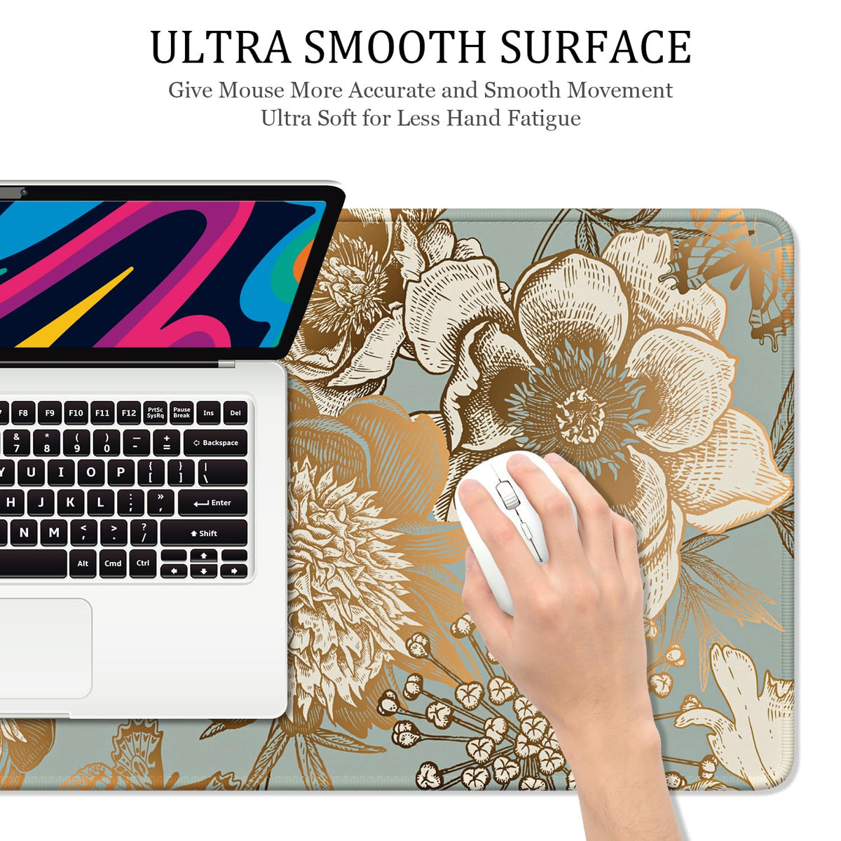 Desk Mat, 32" x 16" XXL Extended Large Gaming Mouse Pad, Desktop Decor Desk Pad, Cute Men Women