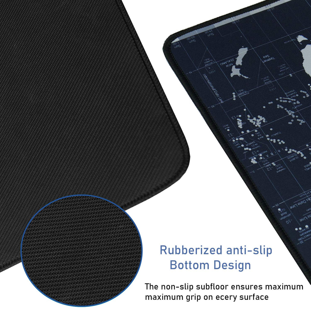 Gaming Mouse Pad, Non-Slip Spill-Resistant Large Extended Desk Mouse Pad