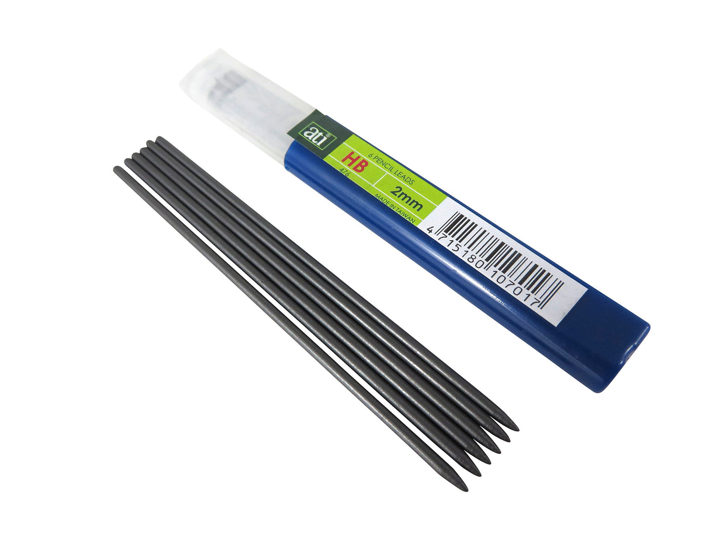 Taytools Bundle Pair 2 each 504021 2.0 mm Mechanical Pencils with 12 each HB Leads and
