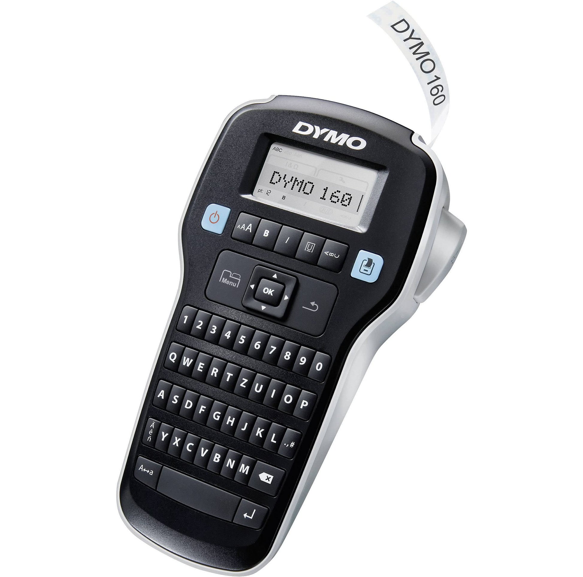 DYMO LabelManager 160 Portable Labelling Device | Labelling Device with QWERTZ Keyboard | Easy Text