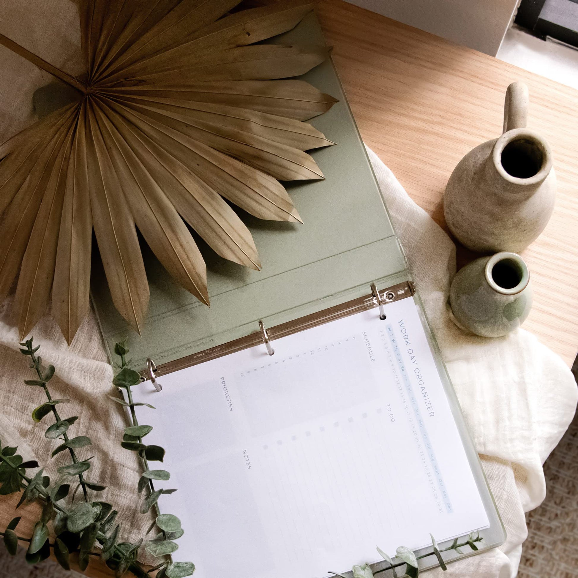 Samsill Plant-Based 1.5 Inch Durable D-Ring, View Binder, Eco-Friendly, USDA Certified Biobased,2