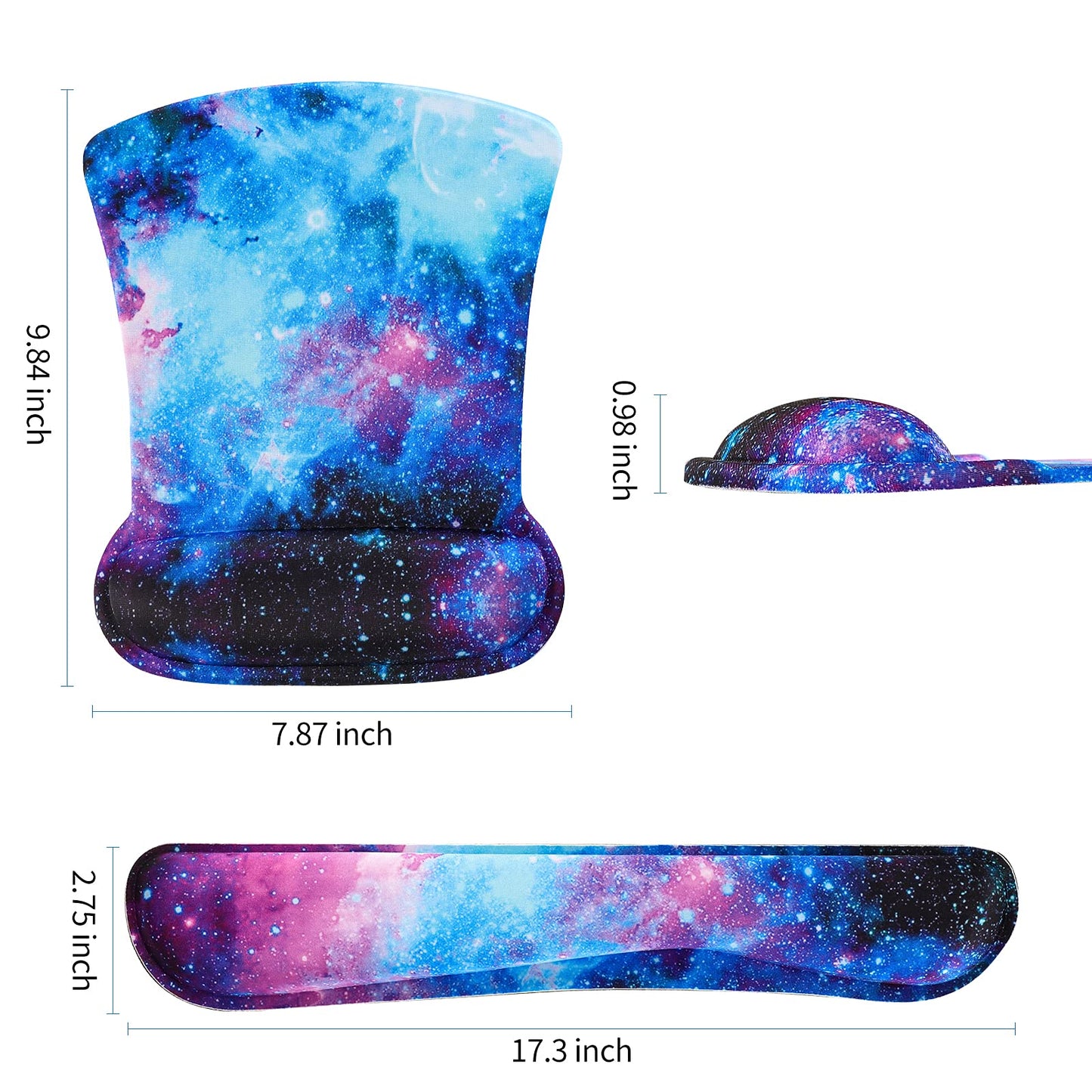 RICHEN Keyboard Wrist Rest Pad and Mouse Wrist Rest Support Mouse Pad Set,Durable & Comfortable &