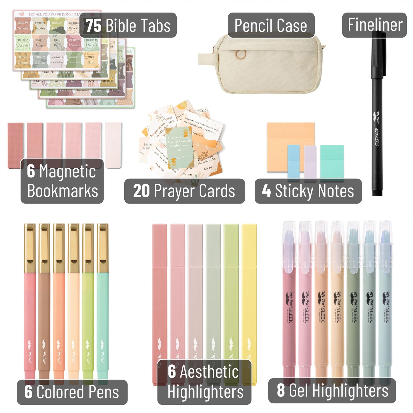 Mr. Pen- Bible Journaling Kit for Women