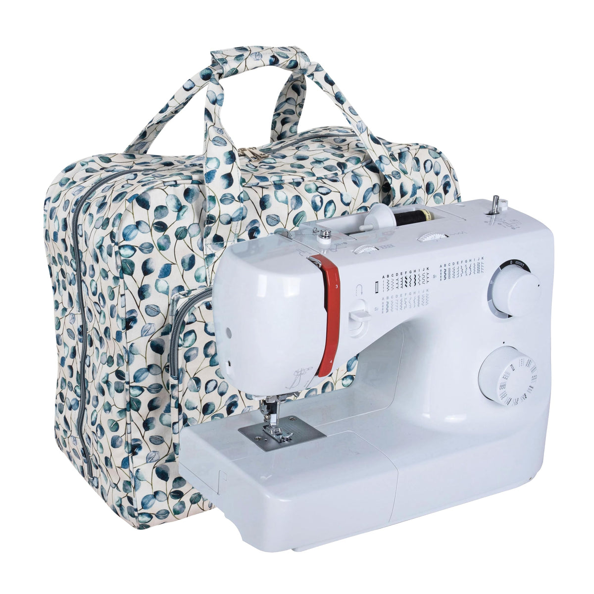Hobby Gift Sewing Machine Bag Padded Carry Case with Pockets for Domestic Sewing Machine Storage