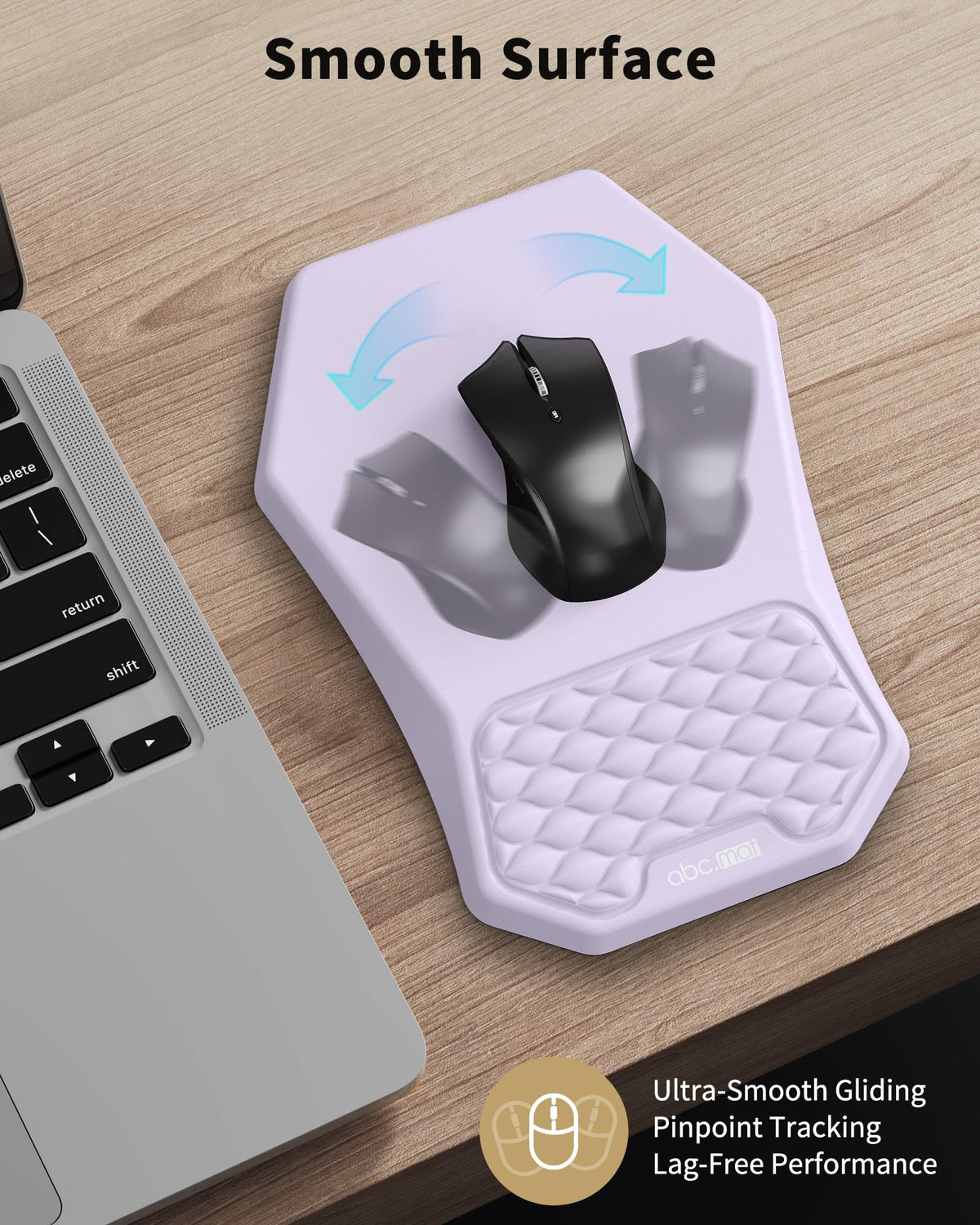 Ergonomic Mouse Pad Wrist Rest Support