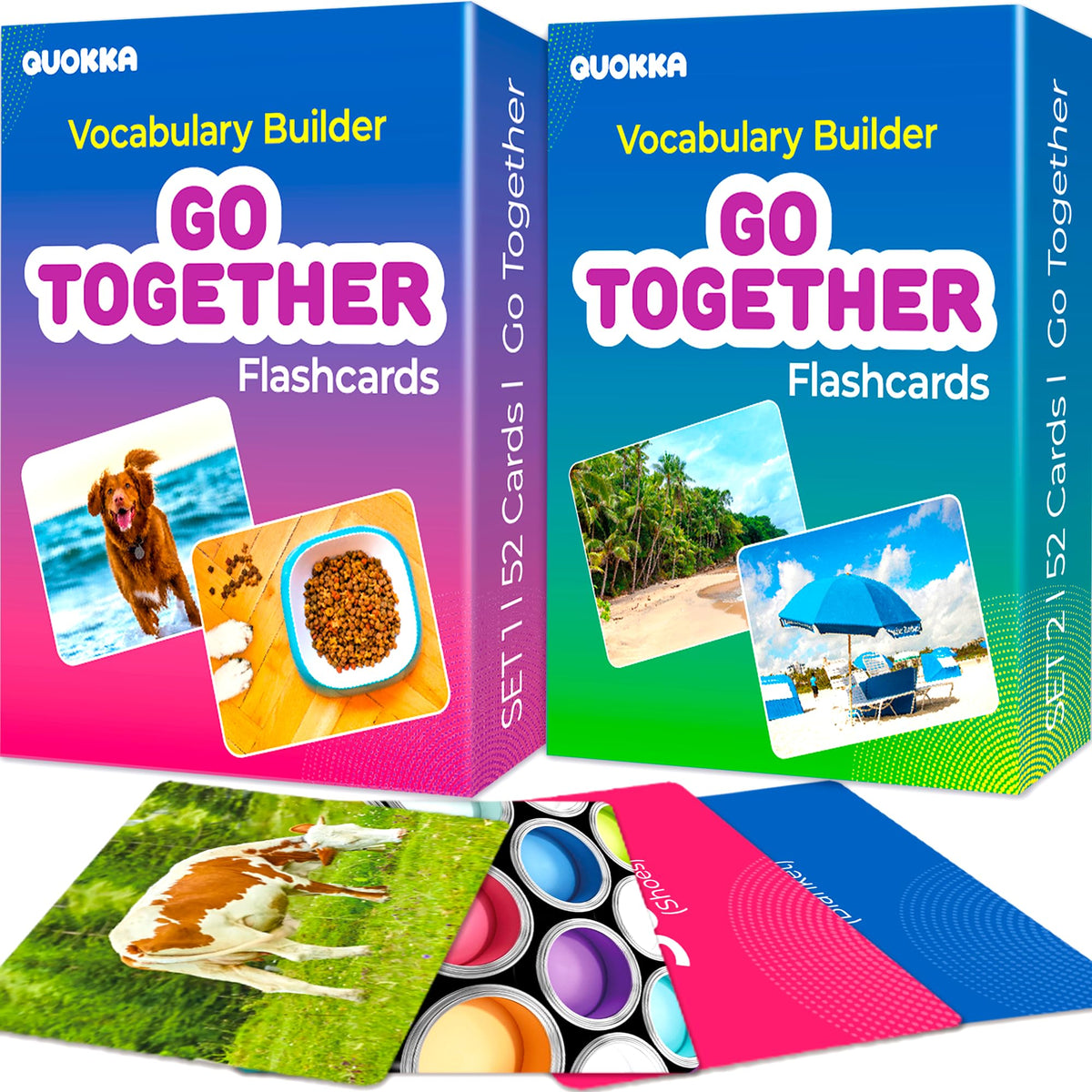 Vocabulary Builder Flash Cards for Kids Ages 4-8 — Speech Therapy Materials