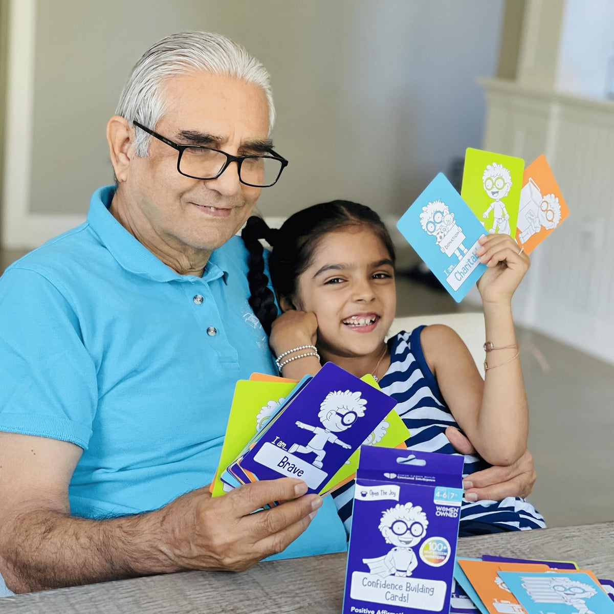 Open The Joy Cards Set for Nurturing Social Emotional Intelligence - Featuring Anger Management
