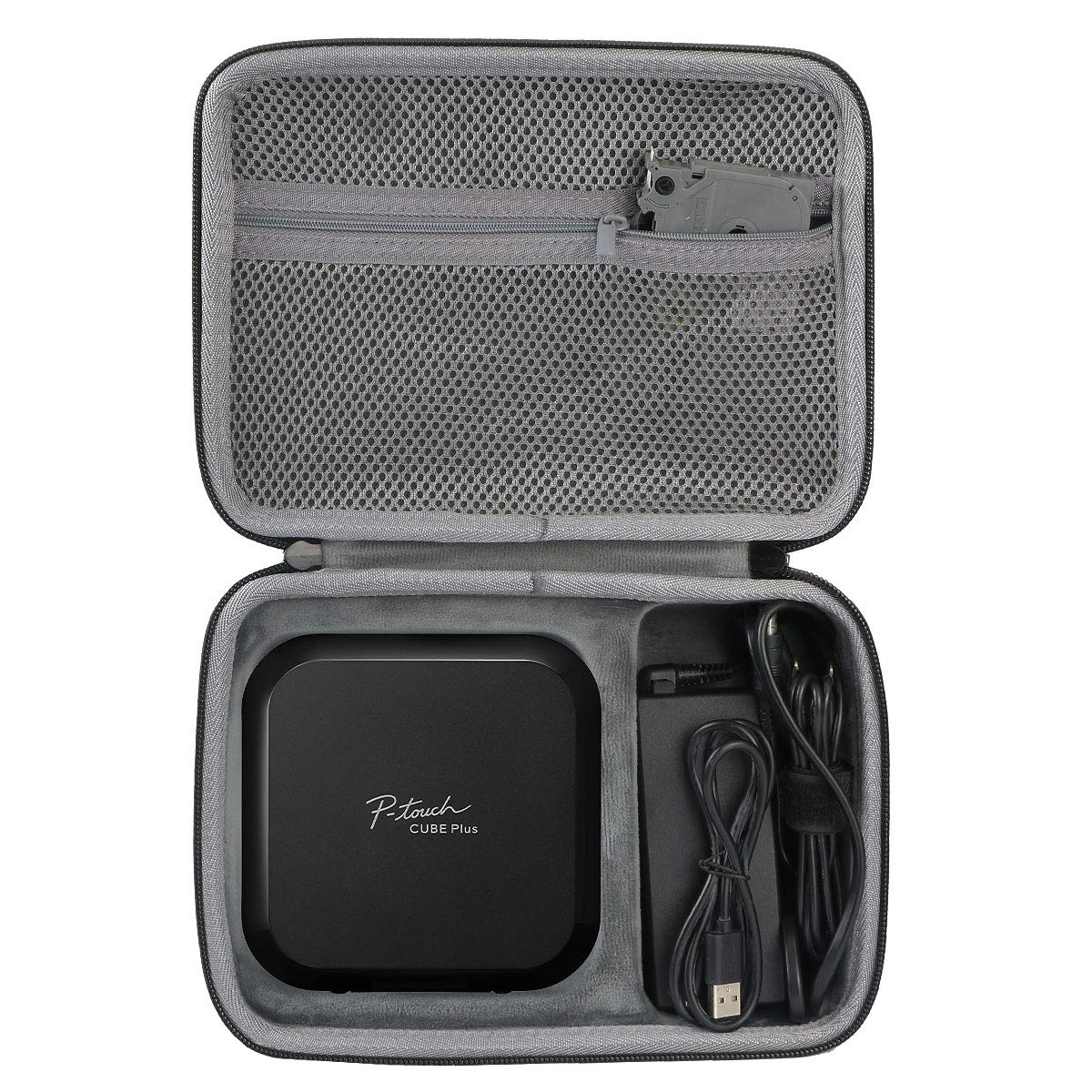 co2CREA Hard Case for Brother P-Touch Cube Plus Versatile Label Maker