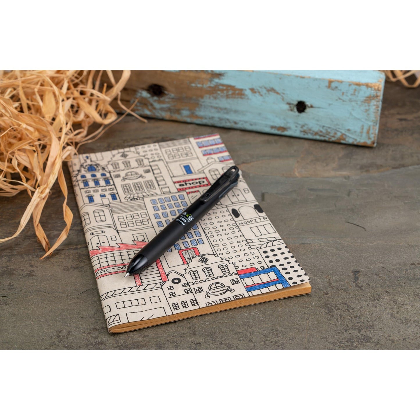 PILOT FriXion Ball 3, Black/Blue/Red Ink, Single Pen Plus 3 Refills
