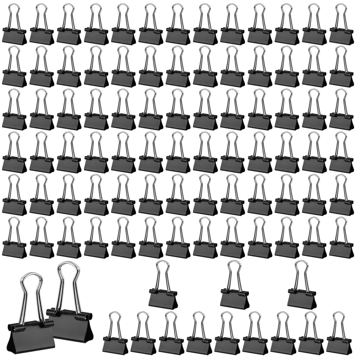 180Pcs Small Binder Clips, Mini Binder Clips, Clips Office Supplies