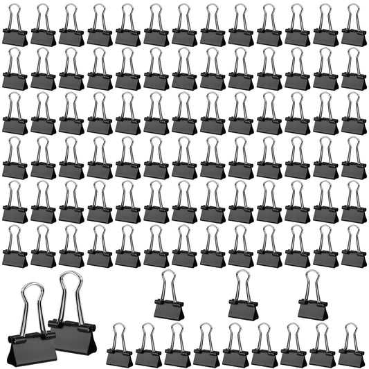 180Pcs Small Binder Clips, Mini Binder Clips, Clips Office Supplies