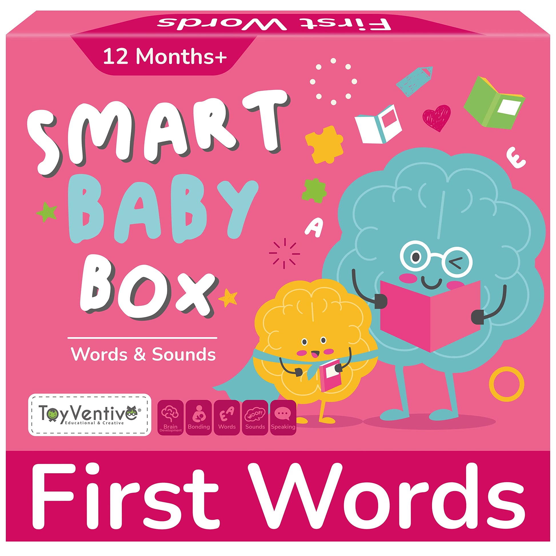 Busy Book for Toddlers 1-3 with Books for 1 Year Old & Toddler Flash Cards, Box with Activity