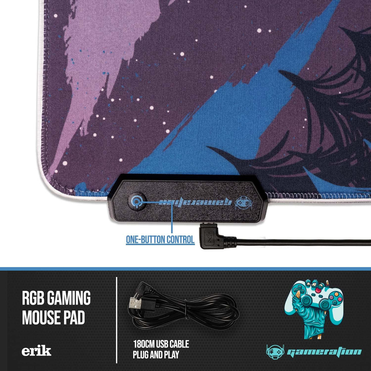 Grupo Erik One More Life Mouse Pad Gaming