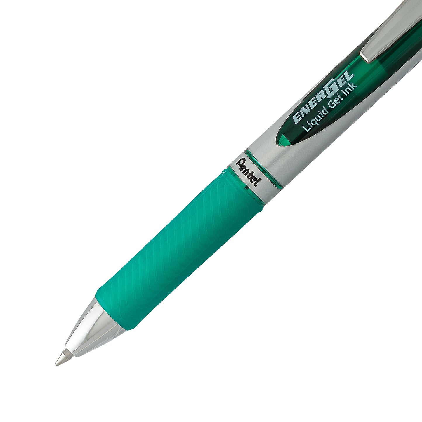 Pentel EnerGel RTX Retractable Liquid Gel Pen, (0.7mm) Medium Line, Metal Tip, Assorted Ink, 10-Pk