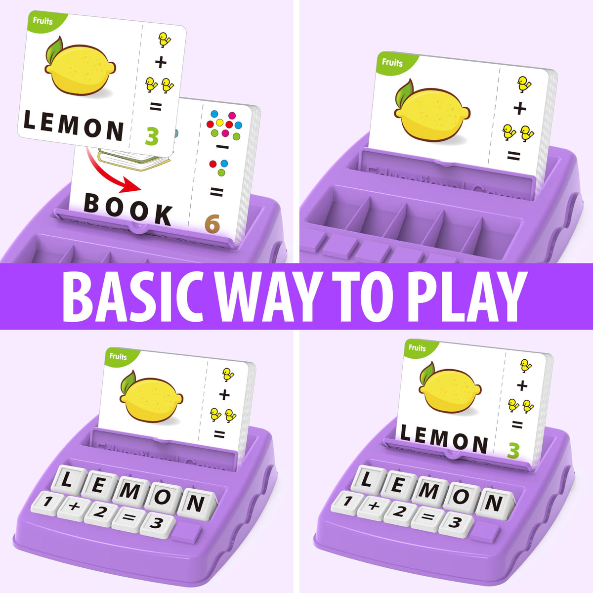 Yolscue Montessori Matching Letter Games,Educational Toys for 3-8 Year Olds Boys Girls,Alphabet
