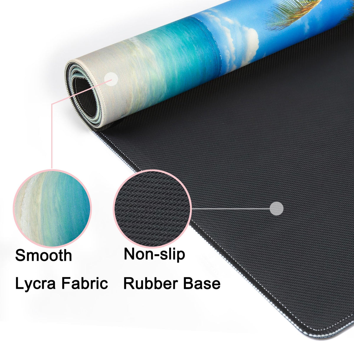 Wiabsi Desk Mat Pad,Large XXL Extended Mouse Pad Mat for Desktop Keyboard