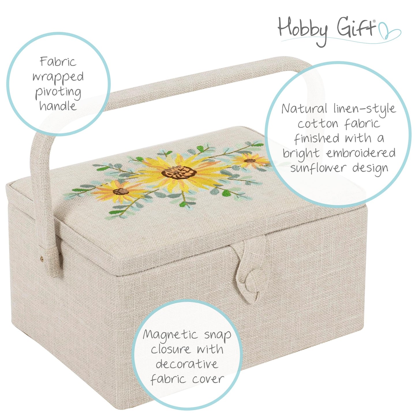 Hobby Gift Medium Sewing Box Organiser