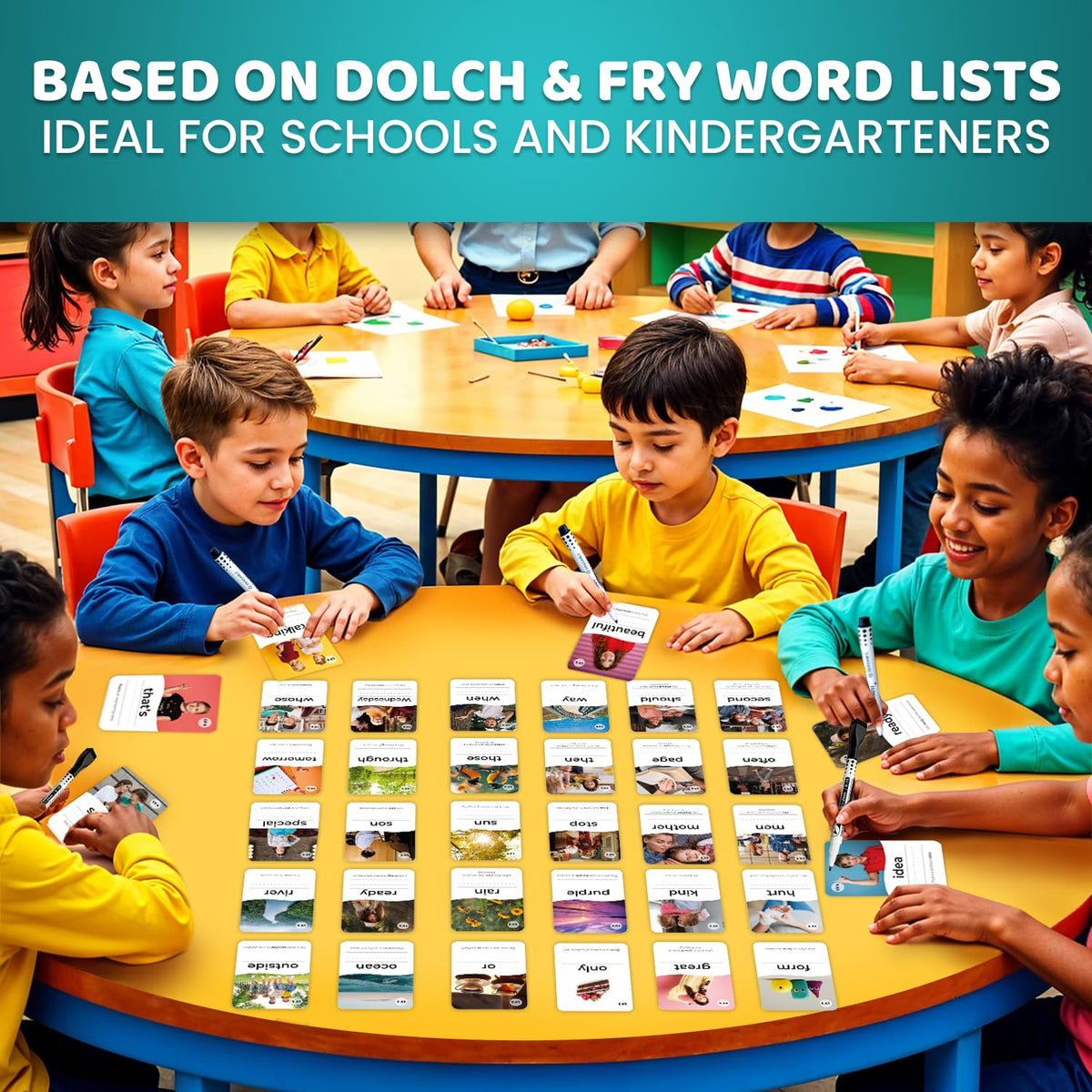 Flash Cards for Toddlers 3-5 — Educational Montessori Toddler Flash Cards