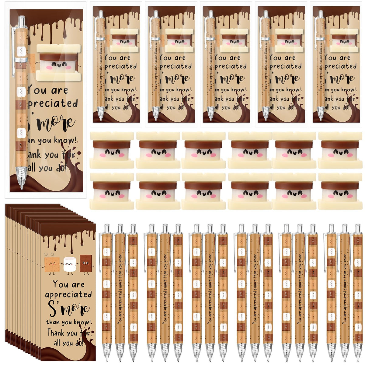 TecUnite 20 Sets Marshmallow Back to School Gifts Bulk