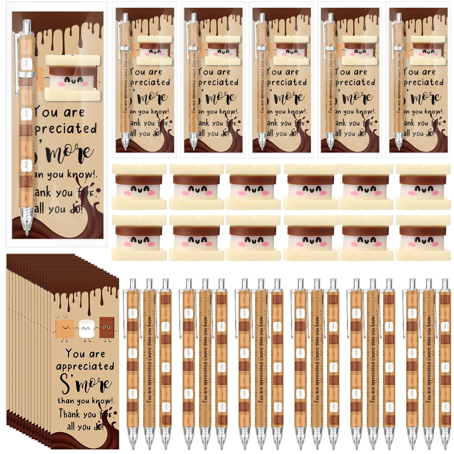 TecUnite Marshmallow 100 Sets Classroom Motivation Gifts Bulk
