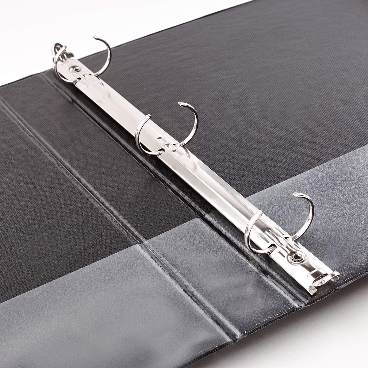 Avery Economy 3 Ring Binders, 1" Round Rings, 4 Black Binders (03301)