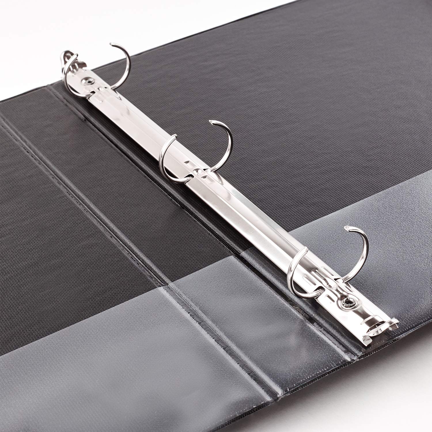 Avery Economy 3 Ring Binders, 1" Round Rings, 4 Black Binders (03301)