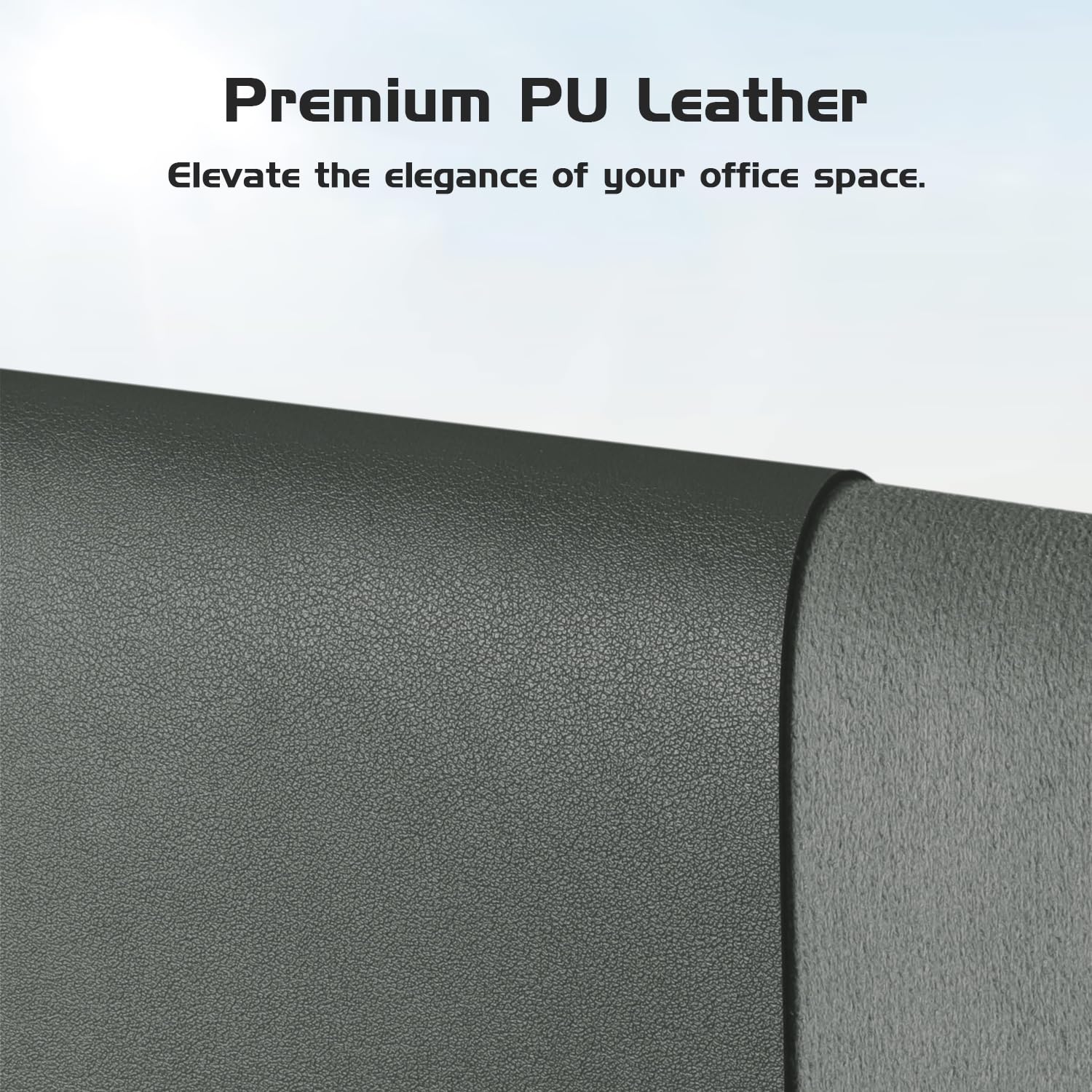 Aothia Leather Desk Pad Protector, Office Desk Mat, Large Mouse Pad, Laptop Desk Pad, Non-Slip PU