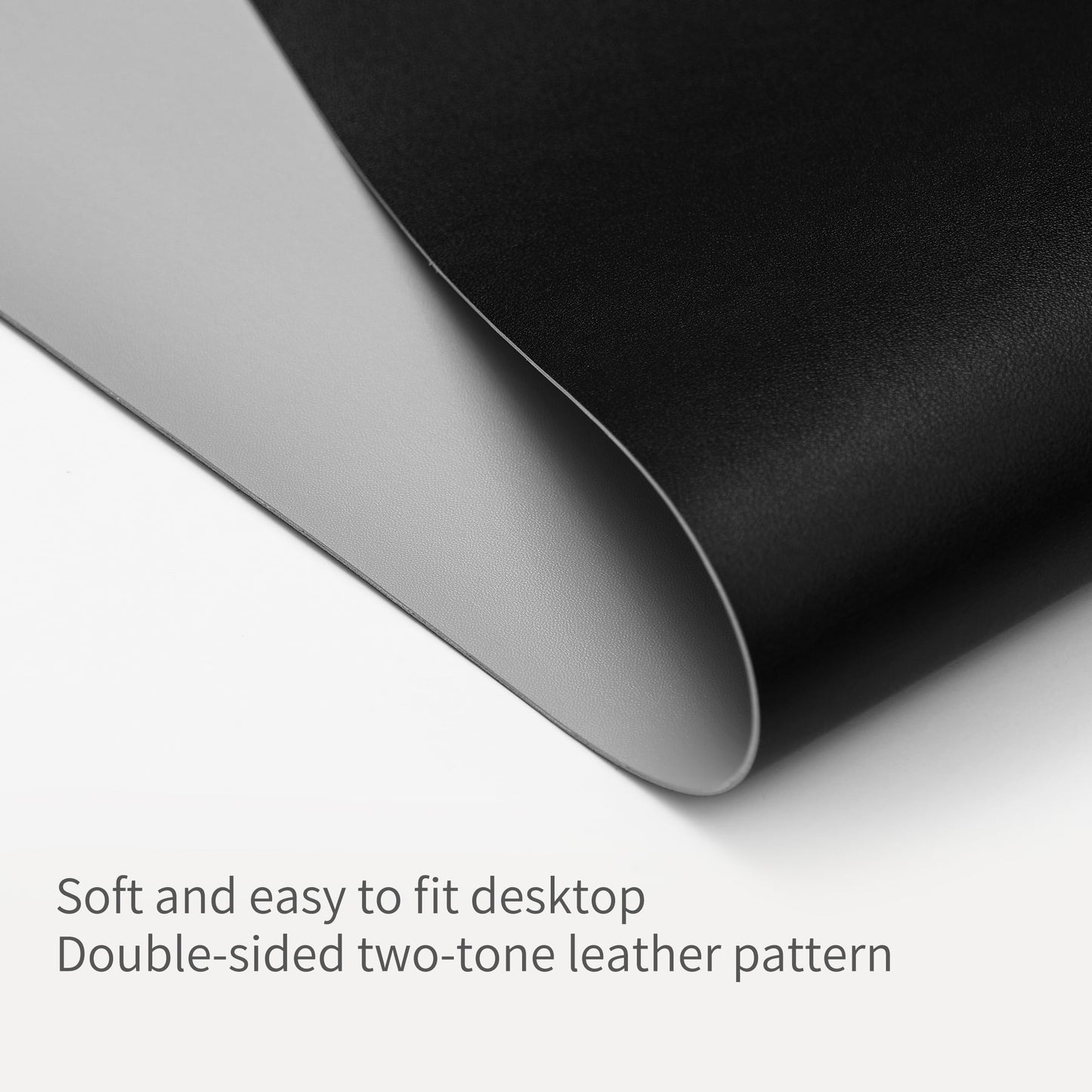 RENMTURE Double-Sided Two-Tone Faux Leather Desk mat Desktop Organization and Accessories Home and