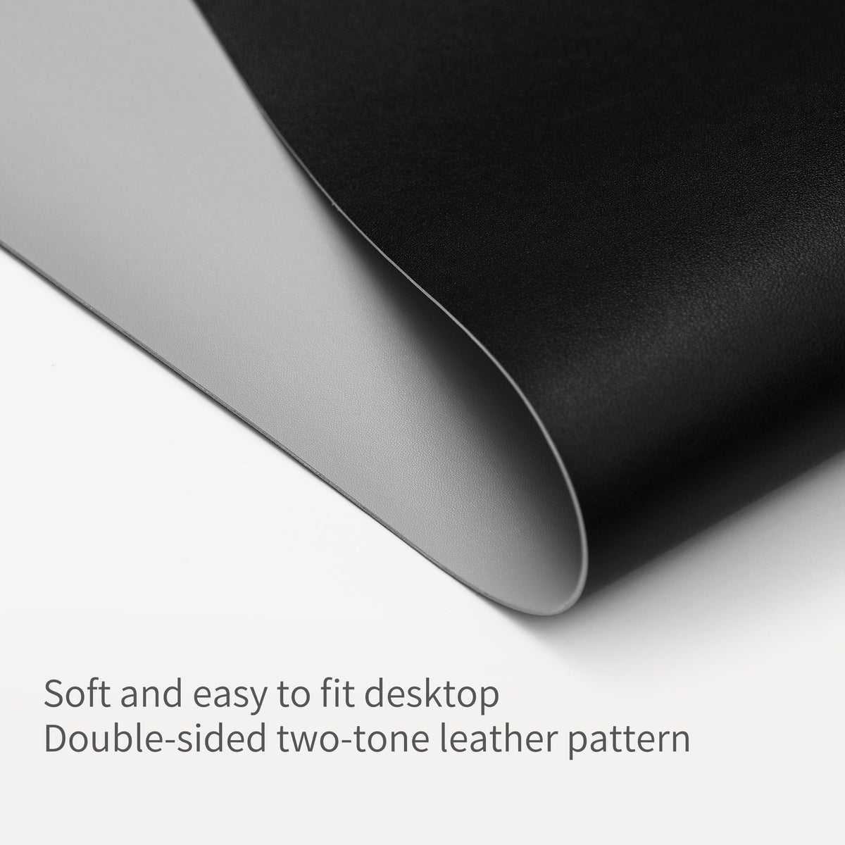 RENMTURE Double-Sided Two-Tone Faux Leather Desk mat Desktop Organization and Accessories Home and