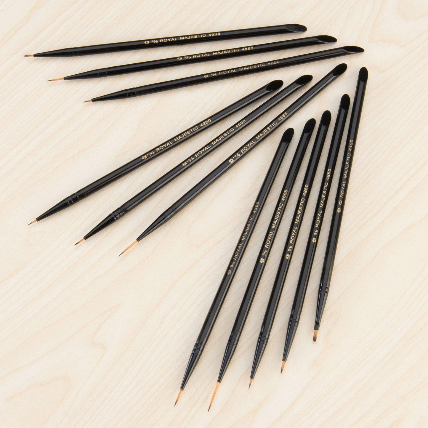 Royal & Langnickel Majestic Detail Artist Brush Set, 11-Piece
