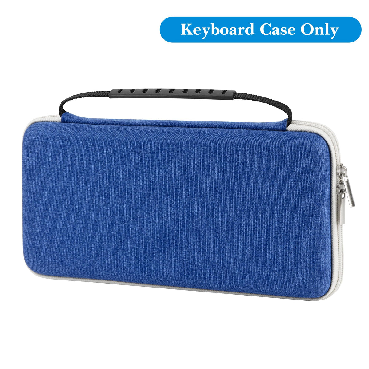 Geekria Keyboard Carrying Case, Hard Shell Protective Travel Bag for Small Compact Keyboard