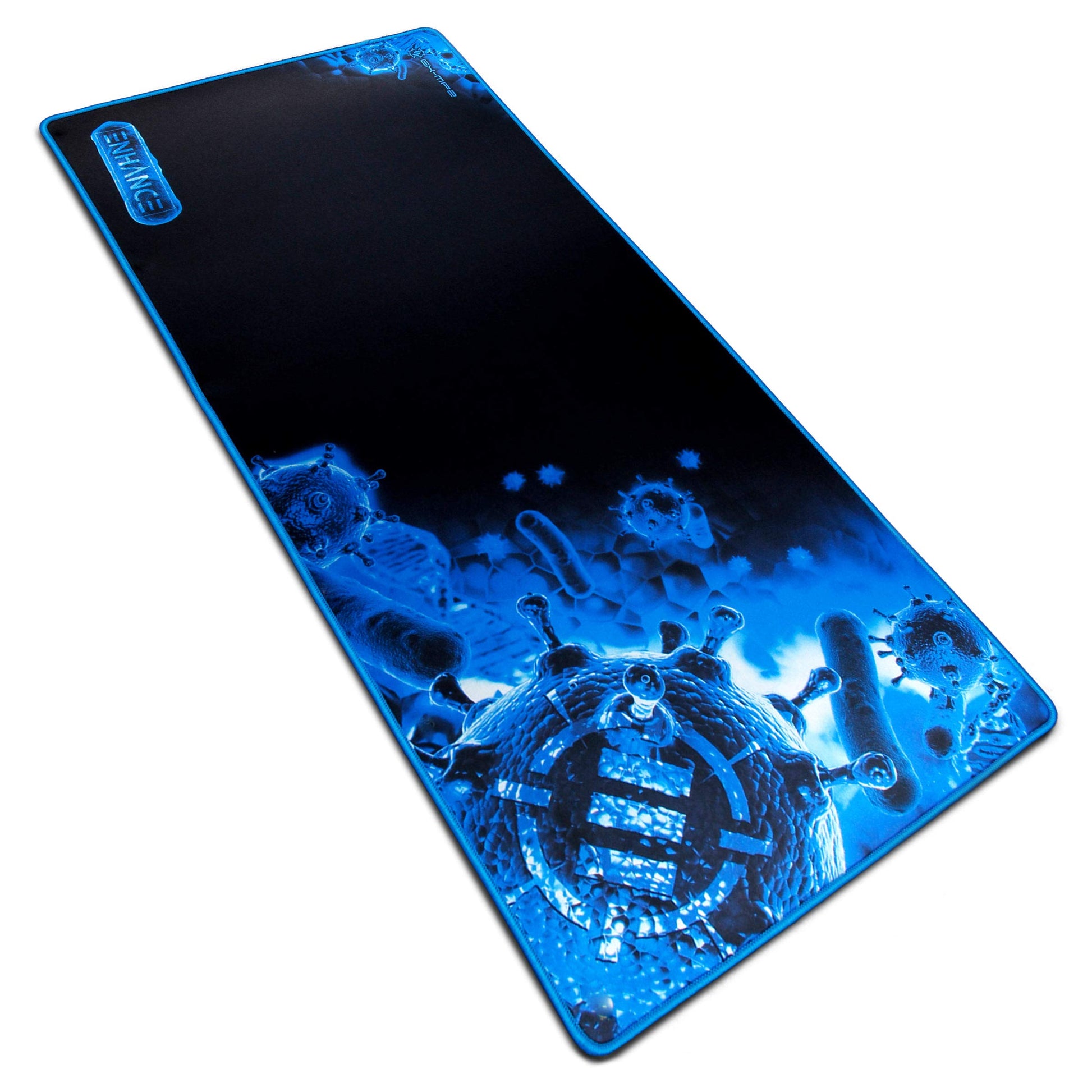 ENHANCE Pathogen Extra Large Gaming Mouse Pad (31.5 x 13.75 in) - Extended Mousepad with Anti-Fray