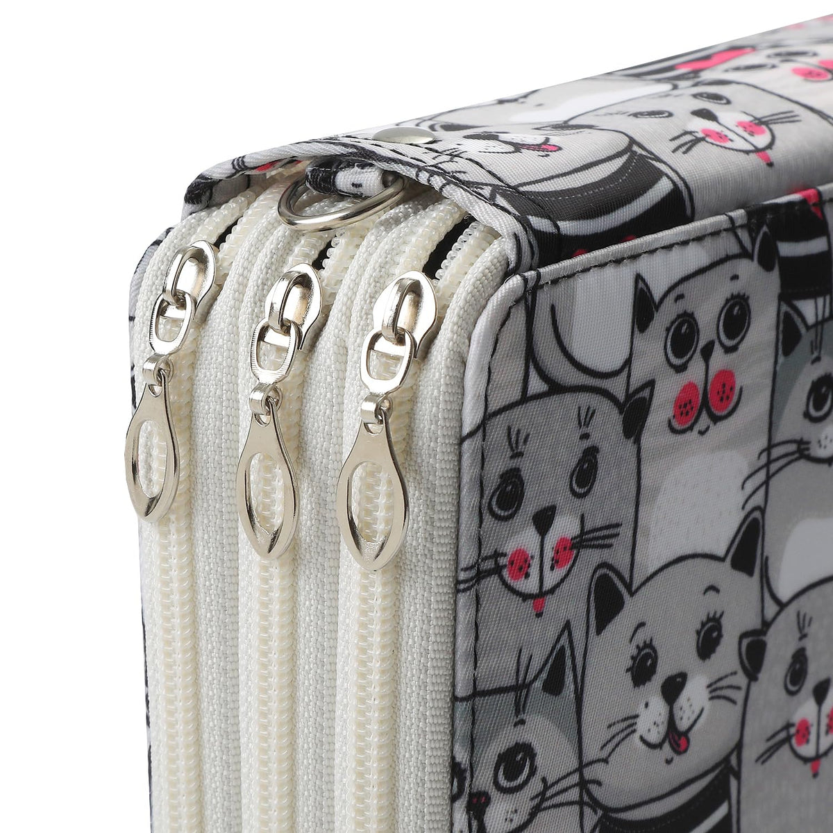 Lbxgap 124 Slots Pencil Case Organizer w/Removal Handle Strap