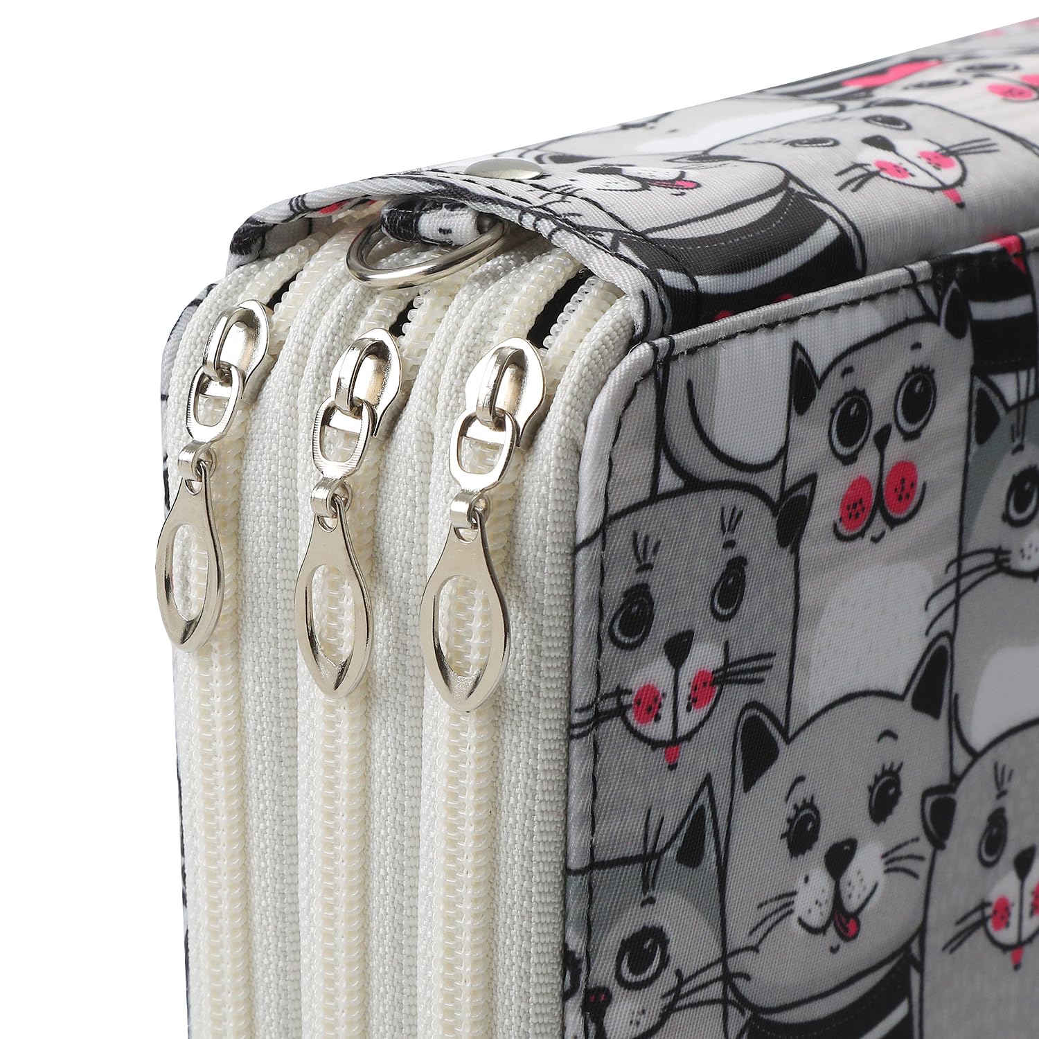Lbxgap 124 Slots Pencil Case Organizer w/Removal Handle Strap