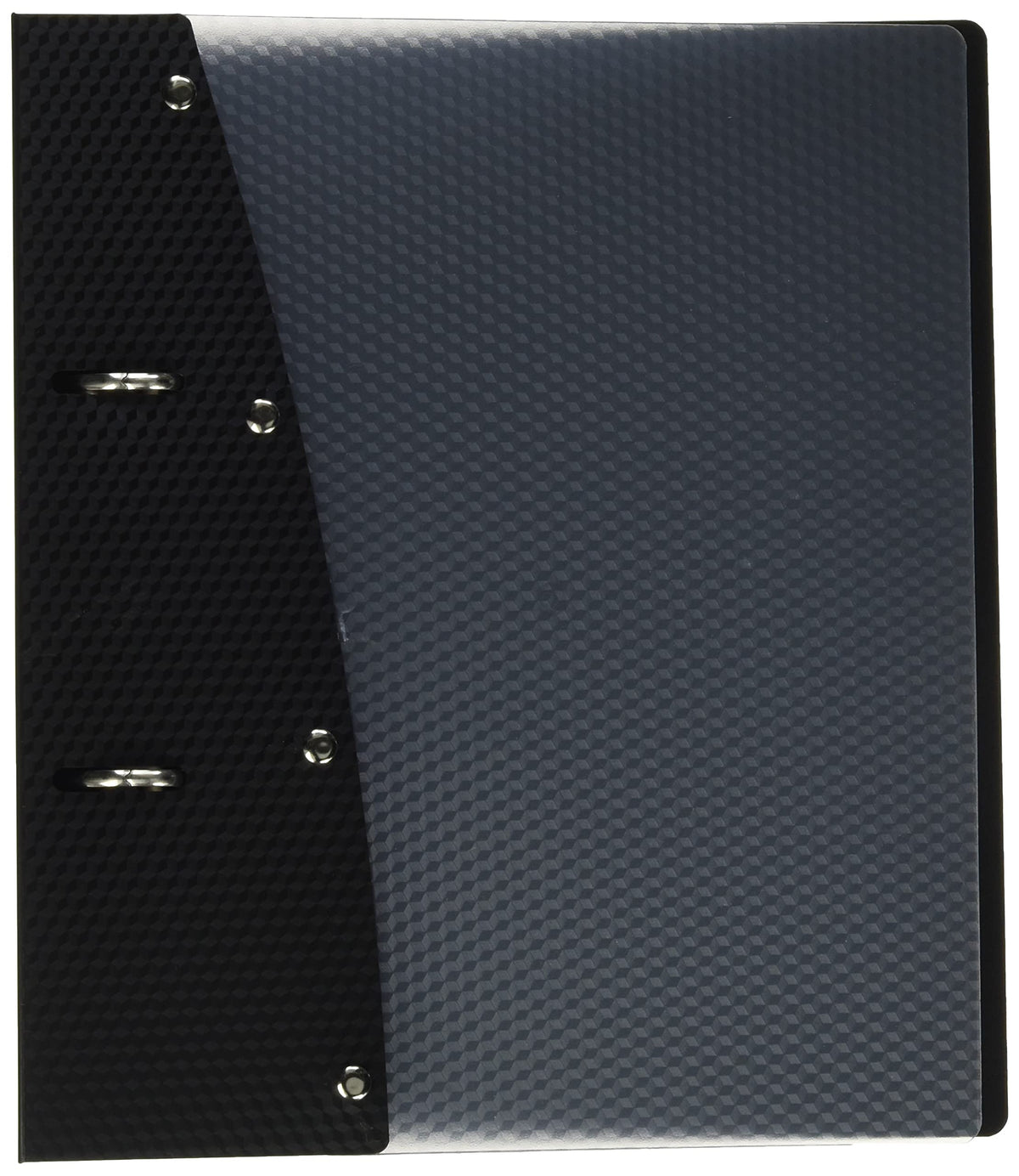Veloflex Diamond 1151480 Ring Binder DIN A5 2-Ring Mechanism 20 mm Polypropylene Solid Plastic Black