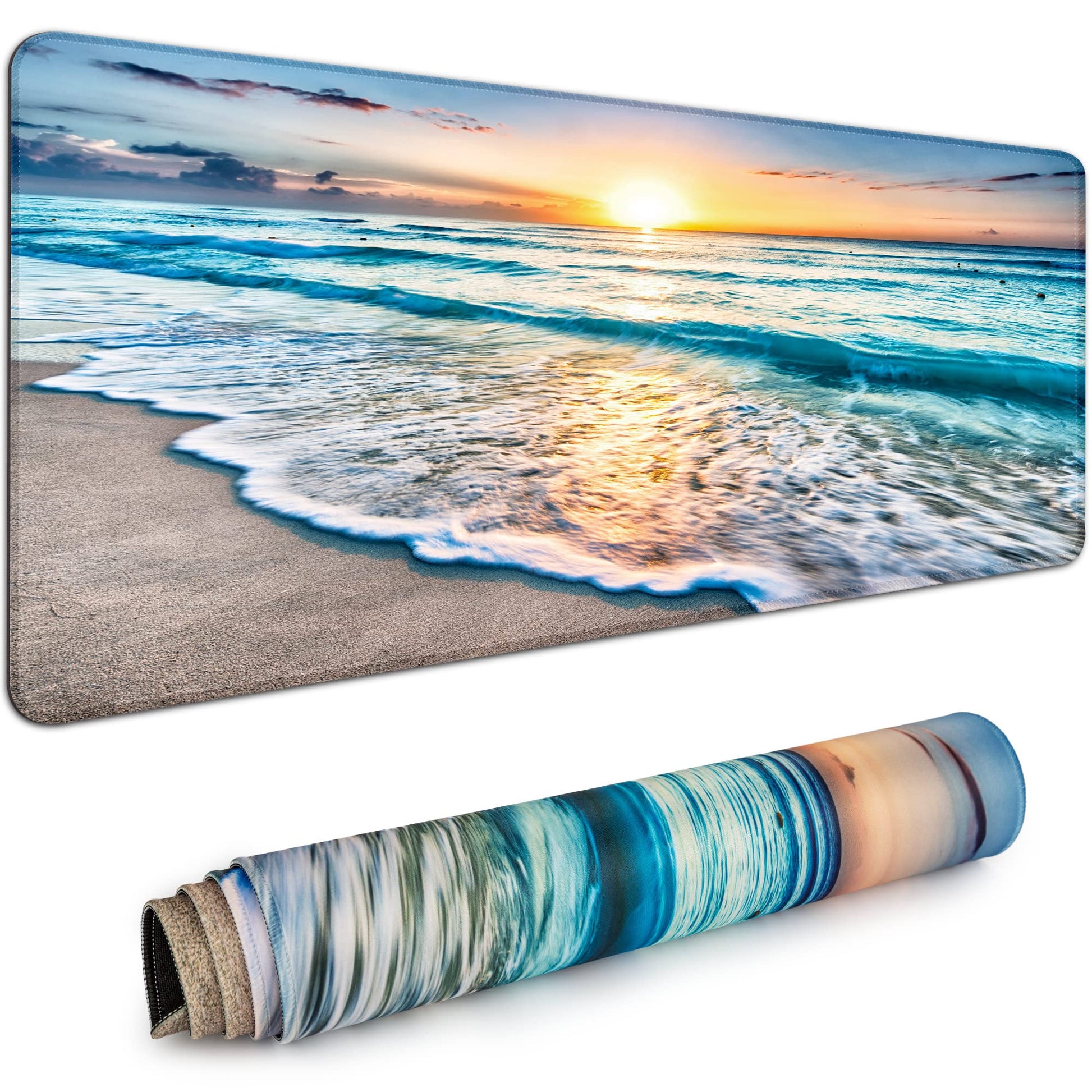 Wiabsi Desk Mat Pad,Large XXL Extended Mouse Pad Mat for Desktop Keyboard