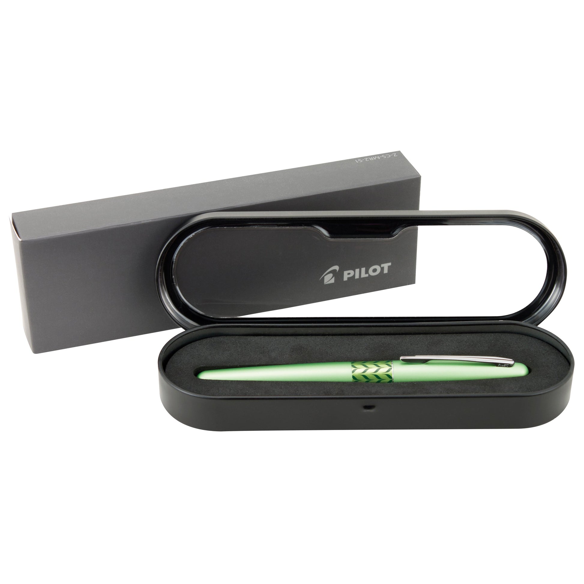 PILOT MR Retro Pop Collection Fountain Pen in Gift Box, Green Barrel with Marble Accent, Medium
