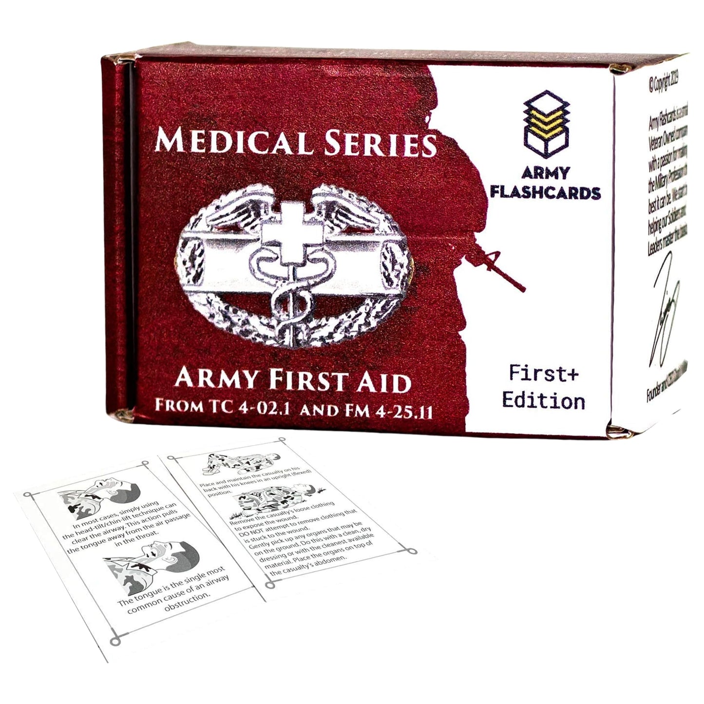 Army Flashcards - Military Medical Series: Army First Aid | 100 of the Most Important Emergency