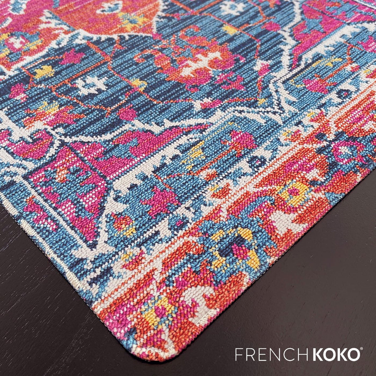 French KOKO Large Mouse Pad, Desk Mat, Keyboard Pad, Desktop Home Office School Essentials College