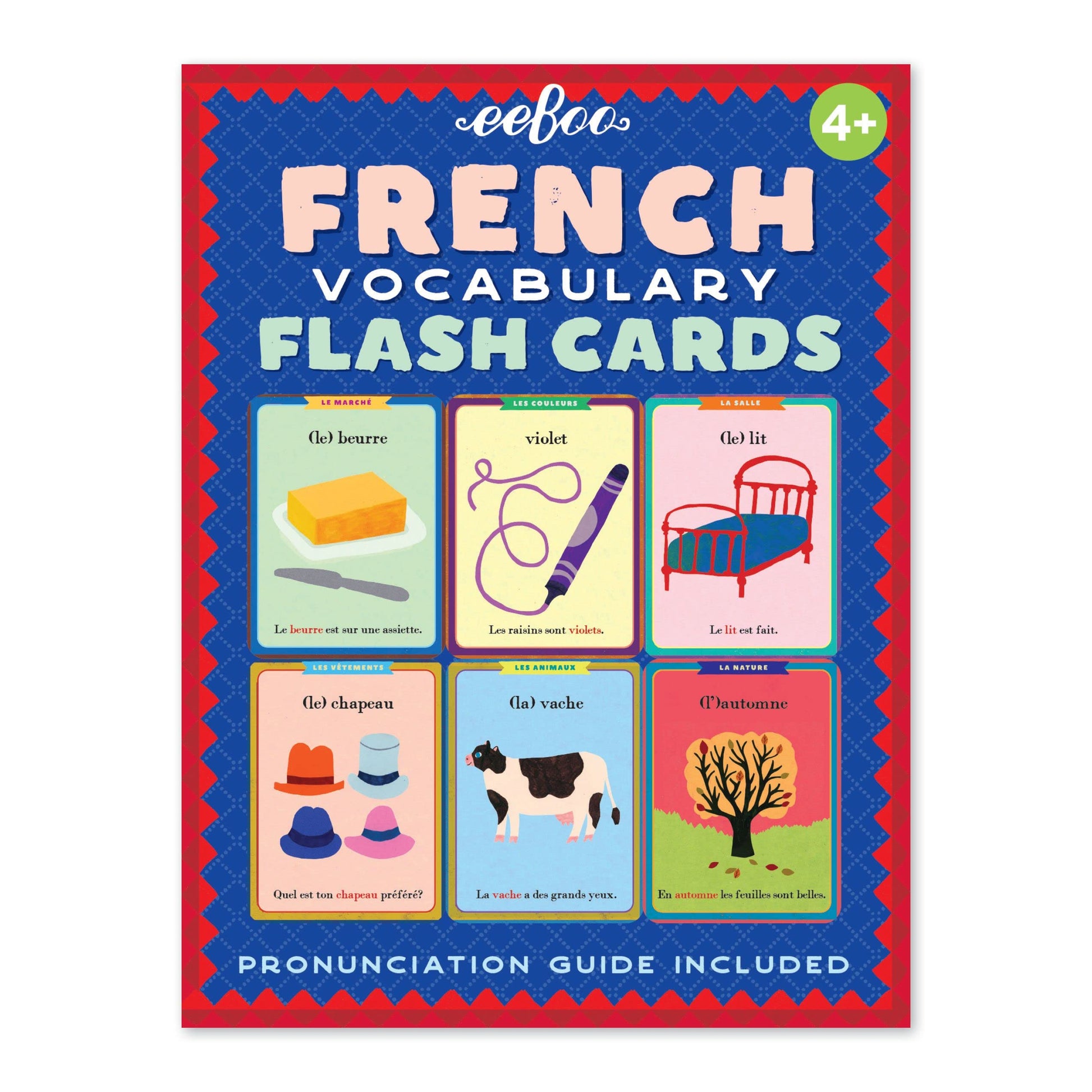 eeBoo: French Vocabulary Flash Cards, Learn French, Imaginative Problem Solving, Educational Games
