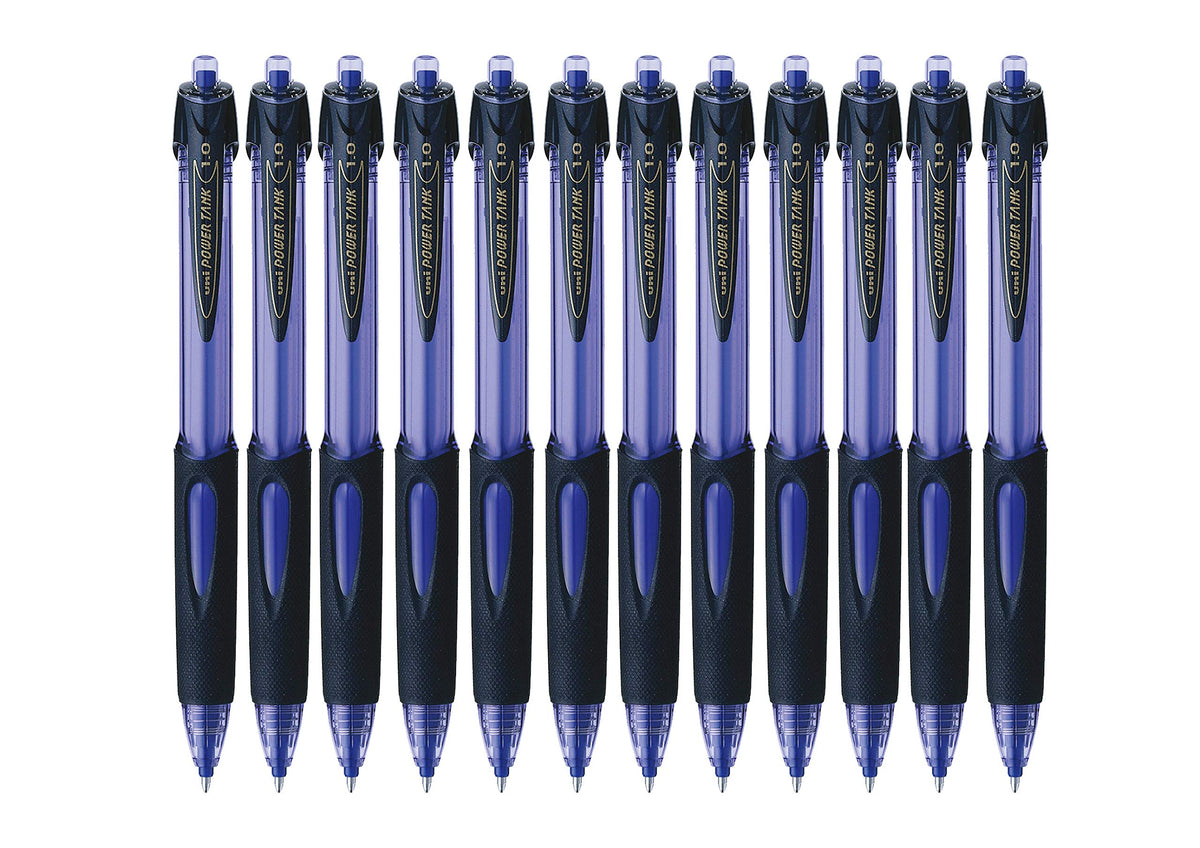 uni-ball Power Tank SN-220 Ballpoint Pens. Premium Broad 1mm Rollerball Tip. Water Resistant Uni