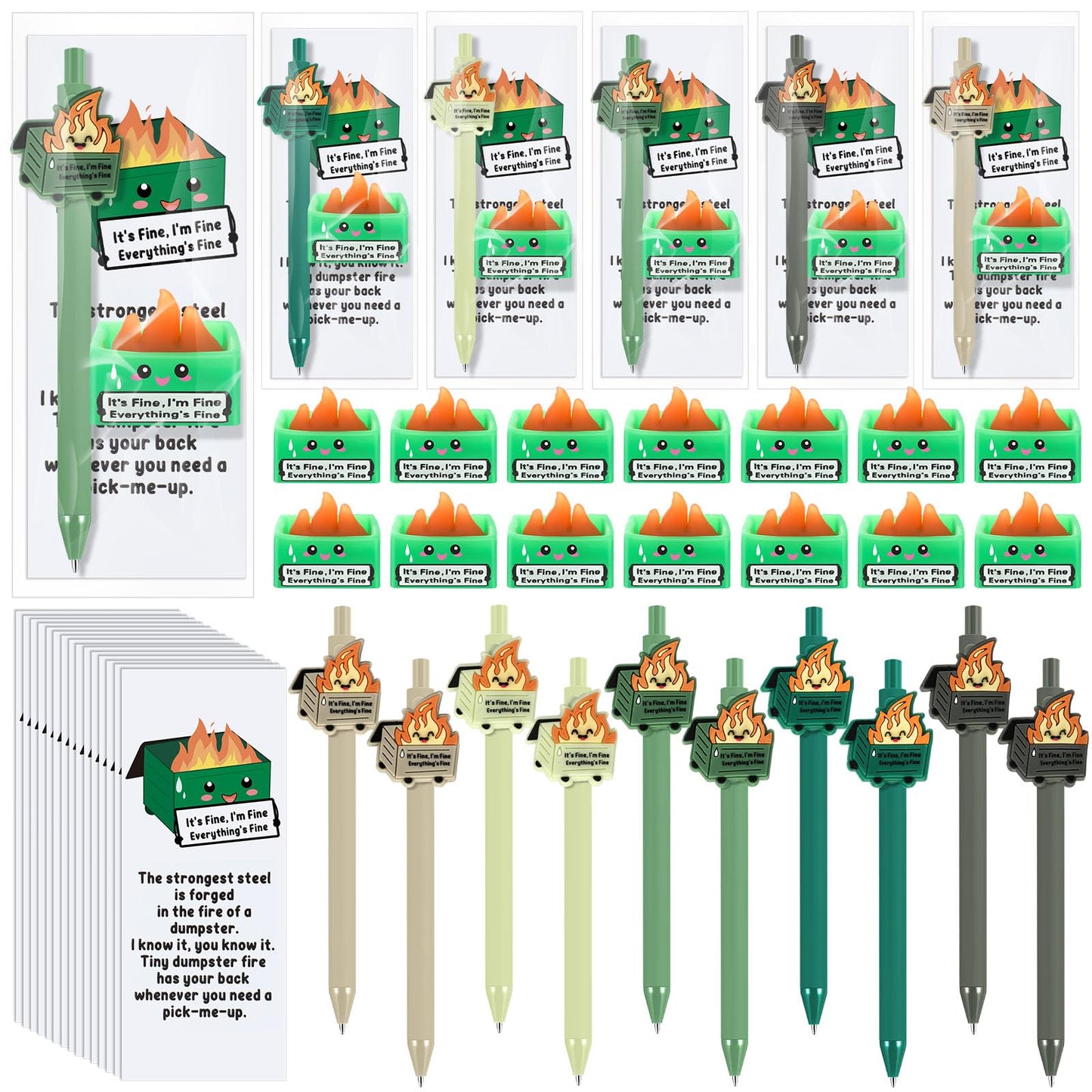 TecUnite Dumpster 20 Sets Classroom Motivation Gifts Bulk